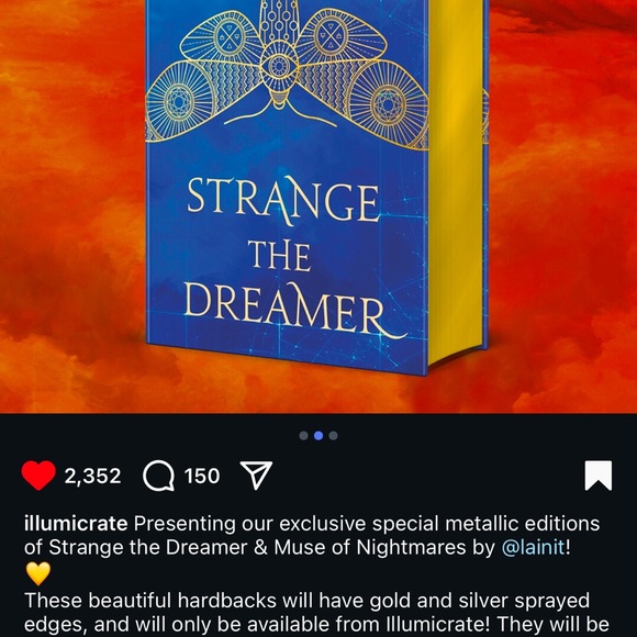 Strange the Dreamer and Muse of Nightmares Illumicrate exclusive editions - Picture 9 of 12